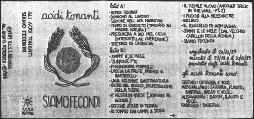 a001 gli acidi tonanti: siamo fecondi 1989